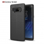 Litchi etui skórzane do Samsung Galaxy Note 8 - czarne