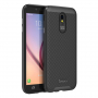 Ipaky etui plastikowe z ramką do Samsung Galaxy J5 (2017) - czarno-szare
