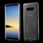 Etui plastikowe na całą powierzchnię do Samsung Galaxy Note 8 - przezroczyste