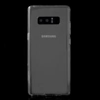 Etui plastikowe na całą powierzchnię do Samsung Galaxy Note 8 - przezroczyste