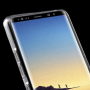 Etui plastikowe na całą powierzchnię do Samsung Galaxy Note 8 - przezroczyste