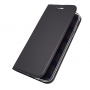 Pokrowiec skórzany flip do Samsung Galaxy J7 (2017) - czarny
