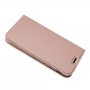 Pokrowiec skórzany flip do Samsung Galaxy J7 (2017) - różowo-złoty