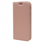 Pokrowiec skórzany flip do Samsung Galaxy J7 (2017) - różowo-złoty