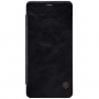 Nillkin Qin pokrowiec skórzany flip do Samsung Galaxy A8 (2018) - czarny