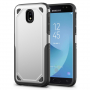 Etui odporne antypoślizgowe do Samsung Galaxy J7 (2017) - srebrne