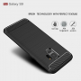 Etui plastikowe z teksturą szlifowaną do Samsung Galaxy S9 - czarne