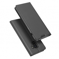 Dux Ducis Skin Pro pokrowiec flip do Samsung Galaxy A8 (2018) - szary