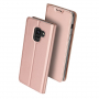 Dux Ducis Skin Pro pokrowiec flip do Samsung Galaxy A8 (2018) - różowo-złoty