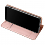 Dux Ducis Skin Pro pokrowiec flip do Samsung Galaxy A8 (2018) - różowo-złoty