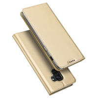 Dux Ducis Skin Pro pokrowiec flip do Samsung Galaxy A8 (2018) - złoty