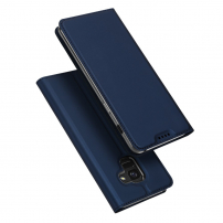 Dux Ducis Skin Pro pokrowiec flip do Samsung Galaxy A8 (2018) - ciemnoniebieski
