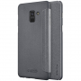 Nillkin Sparkle pokrowiec flip do Samsung Galaxy A8 (2018) - szary