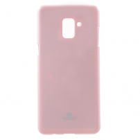 Goospery Jelly etui do Samsung Galaxy A8 (2018) - różowe