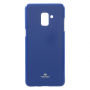 Goospery Jelly etui do Samsung Galaxy A8 (2018) - niebieskie