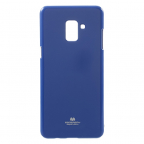 Goospery Jelly etui do Samsung Galaxy A8 (2018) - niebieskie