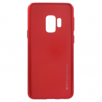 Goospery Jelly etui plastikowe do Samsung Galaxy S9 - czerwone