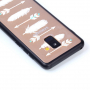 Etui plastikowe wytłoczone strzały do Samsung Galaxy A8 (2018) - przezroczyste
