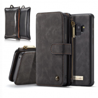 Caseme 2w1 pokrowiec portfelowy Samsung Galaxy S9 - czarny