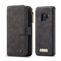 Caseme 2w1 pokrowiec portfelowy Samsung Galaxy S9 - czarny