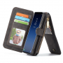 Caseme 2w1 pokrowiec portfelowy Samsung Galaxy S9 - czarny