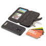 Caseme 2w1 pokrowiec portfelowy Samsung Galaxy S9 - czarny