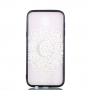 Etui plastikowe wytłoczone mandala do Samsung Galaxy J5 (2017) - przezroczyste
