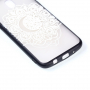 Etui plastikowe wytłoczone mandala do Samsung Galaxy J5 (2017) - przezroczyste