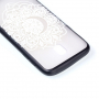 Etui plastikowe wytłoczone mandala do Samsung Galaxy J5 (2017) - przezroczyste