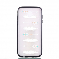 Etui plastikowe wytłoczone strzały do Samsung Galaxy J5 (2017) - przezroczyste