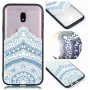 Etui plastikowe wytłoczone lotus do Samsung Galaxy J5 (2017) - przezroczyste