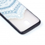 Etui plastikowe wytłoczone lotus do Samsung Galaxy J5 (2017) - przezroczyste