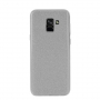 Nxe etui plastikowe lśniące do Samsung Galaxy A8 (2018) - szare