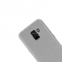 Nxe etui plastikowe lśniące do Samsung Galaxy A8 (2018) - szare