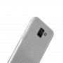 Nxe etui plastikowe lśniące do Samsung Galaxy A8 (2018) - szare