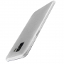 Nxe etui plastikowe lśniące do Samsung Galaxy A8 (2018) - szare