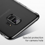 Baseus Glitter etu przezroczyste z ramką do Samsung Galaxy S9 - czarne