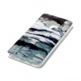 Etui plastikowe marmur do Samsung Galaxy S9 - szare