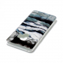Etui plastikowe marmur do Samsung Galaxy S9 - szare