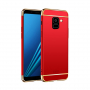 Mofi etui plastikowe do Samsung Galaxy A8 (2018) - czerwone