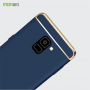 Mofi etui plastikowe do Samsung Galaxy A8 (2018) - niebieskie