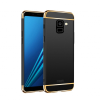 Mofi etui plastikowe do Samsung Galaxy A8 Plus (2018) - czarne