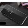Sulada Etui plastikowe przezroczyste z ramką do Samsung Galaxy S9 - czarne