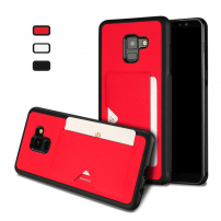Dux Ducis Pocard etui do Samsung Galaxy A8 Plus (2018) - czerwone