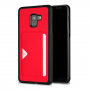 Dux Ducis Pocard etui do Samsung Galaxy A8 Plus (2018) - czerwone