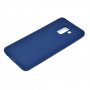 Etui silikonowe do Samsung Galaxy A8 (2018) - ciemnoniebieskie