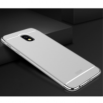 Mofi Guard etui plastikowe do Samsung Galaxy J3 (2017) - srebrne
