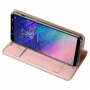 Dux Ducis Skin Pro pokrowiec flip do Samsung Galaxy A6 Plus (2018) - różowo-złoty