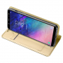 Dux Ducis Skin Pro pokrowiec flip do Samsung Galaxy A6 Plus (2018) - złoty