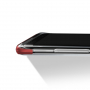 Baseus Armor etui plastikowe przezroczyste do Samsung Galaxy S9 - czerwone